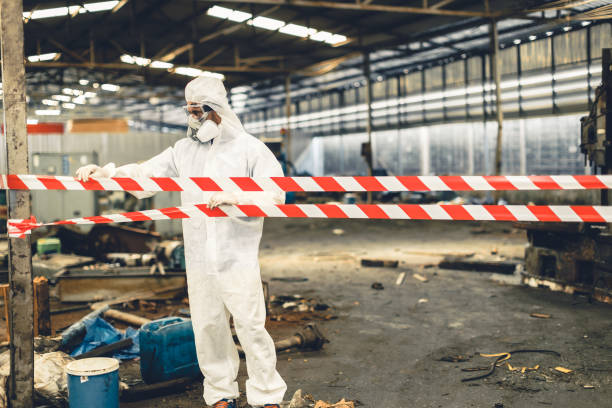 Professional Unattended Death Cleanup technician working in Pasadena, CA
